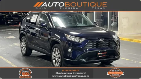 Gray 2021 Toyota RAV4 XLE Premium for sale in Alvin, TX