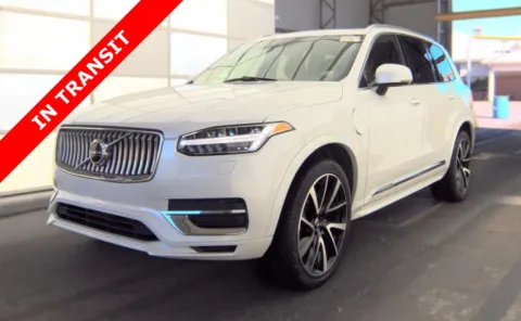 White 2021 Volvo XC90 Inscription Expression for sale in Alvin, TX