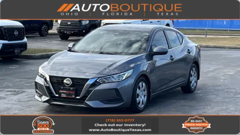 Gray 2020 Nissan Sentra S for sale in Alvin, TX