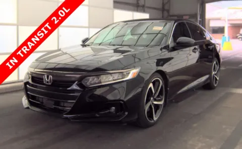 Black 2021 Honda Accord Sedan Sport for sale in Alvin, TX