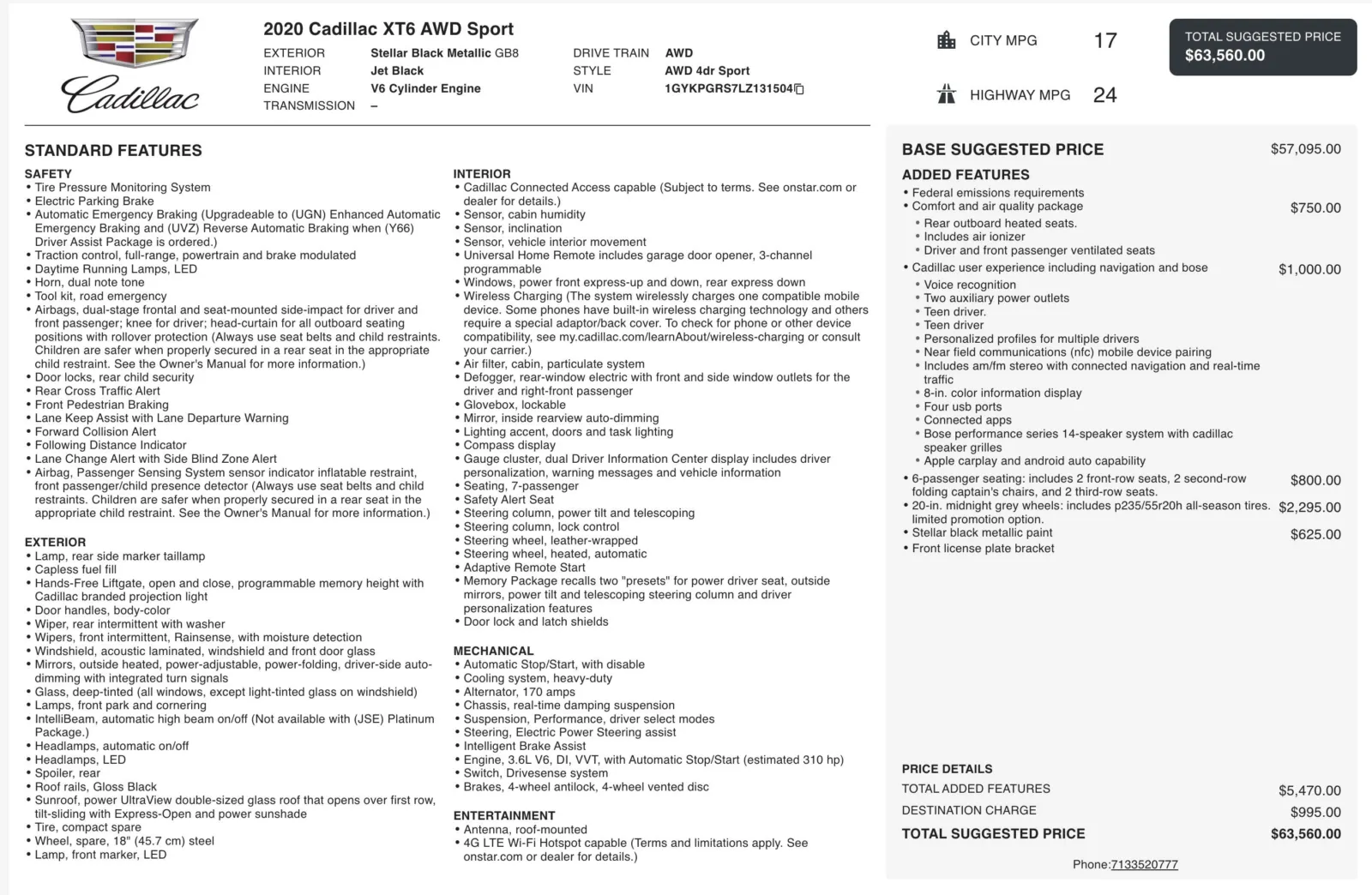 Cadillac XT6 photo 2