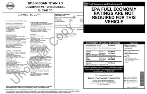 Photos of 2016 Nissan Titan XD SL for sale in Alvin, TX at Auto Boutique Texas