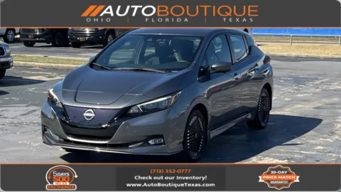 Gray 2025 Nissan LEAF SV PLUS for sale in Alvin, TX