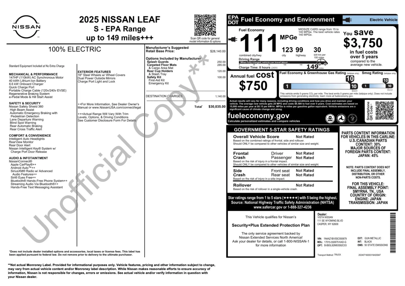 Nissan Leaf photo 2