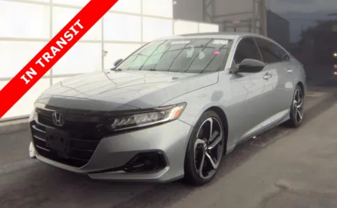 Silver 2021 Honda Accord Sedan Sport for sale in Alvin, TX