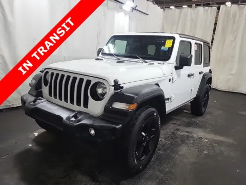 White 2021 Jeep Wrangler Unlimited Sport Altitude for sale in Alvin, TX