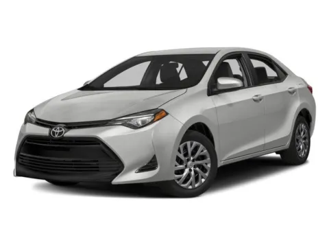 Red 2017 Toyota Corolla LE for sale in Alvin, TX