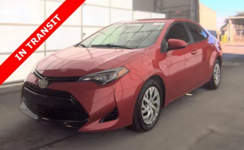 Red 2017 Toyota Corolla LE for sale in Alvin, TX