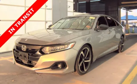 Silver 2021 Honda Accord Sedan Sport for sale in Alvin, TX