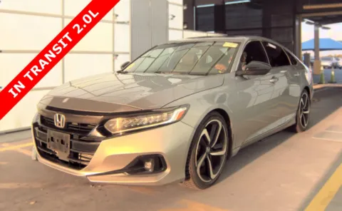 Silver 2021 Honda Accord Sedan Sport for sale in Alvin, TX