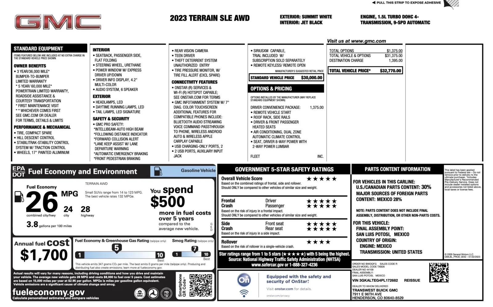 GMC Terrain photo 2