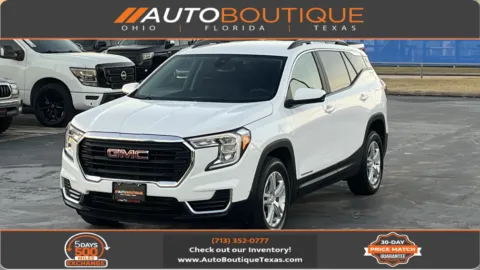 White 2023 GMC Terrain SLE for sale in Alvin, TX