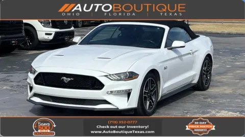White 2021 Ford Mustang GT Premium for sale in Alvin, TX