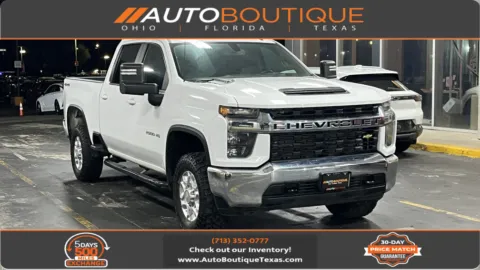 White 2022 Chevrolet Silverado 2500 HD LT for sale in Alvin, TX
