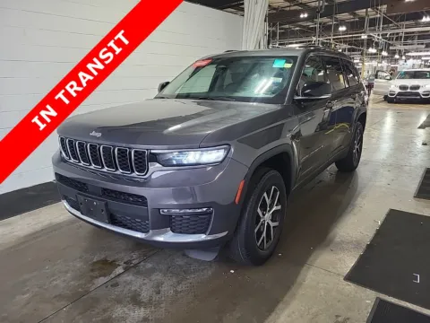 Gray 2023 Jeep Grand Cherokee L Limited for sale in Alvin, TX