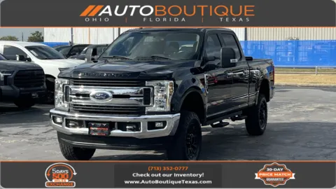 Black 2018 Ford Super Duty F-250 SRW XLT for sale in Alvin, TX