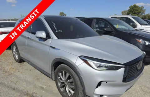 Silver 2020 INFINITI QX50 ESSENTIAL for sale in Alvin, TX