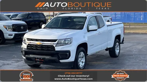 White 2022 Chevrolet Colorado 2WD LT for sale in Alvin, TX