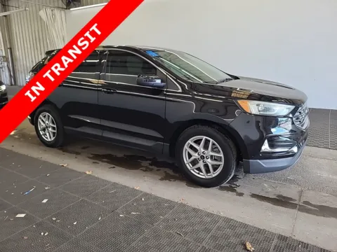 Black 2022 Ford Edge SEL for sale in Alvin, TX