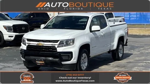White 2022 Chevrolet Colorado 2WD LT for sale in Alvin, TX