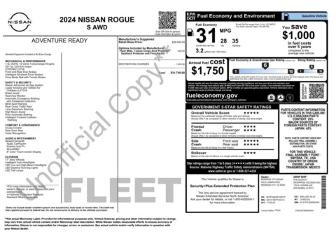 Photos of 2024 Nissan Rogue S for sale in Alvin, TX at Auto Boutique Texas