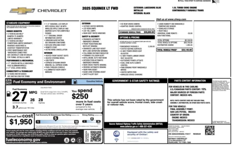 More photos of 2025 Chevrolet Equinox FWD LT at Auto Boutique Texas, TX