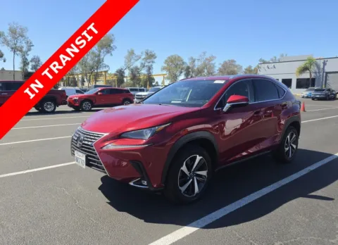 Red 2021 Lexus NX 300 for sale in Alvin, TX