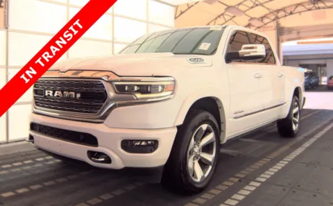 White 2022 Ram 1500 Limited for sale in Alvin, TX