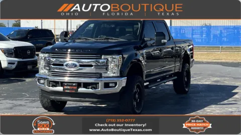 Black 2018 Ford Super Duty F-250 SRW LARIAT for sale in Alvin, TX