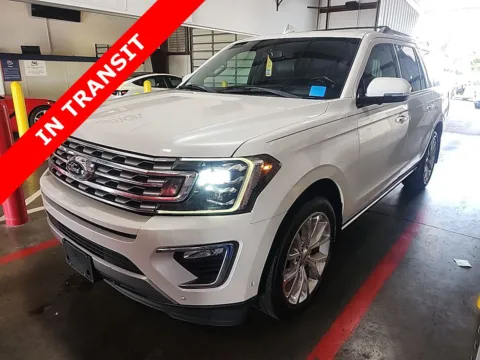 White 2018 Ford Expedition Max Limited for sale in Alvin, TX