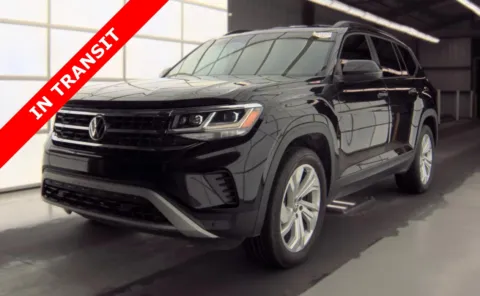 Black 2022 Volkswagen Atlas 2.0T SE w/Technology for sale in Alvin, TX