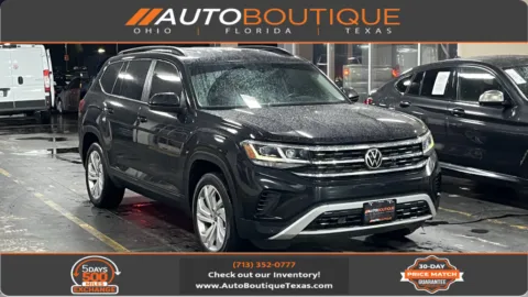 Black 2022 Volkswagen Atlas 2.0T SE w/Technology for sale in Alvin, TX