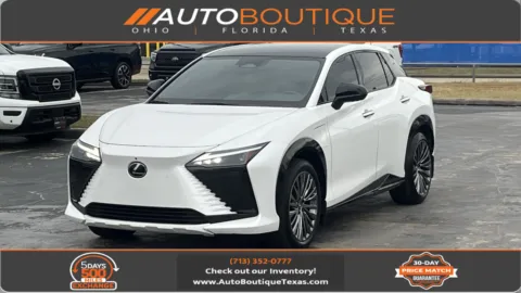 White 2023 Lexus RZ 450e Luxury for sale in Alvin, TX
