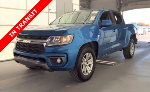 Blue 2022 Chevrolet Colorado 4WD LT for sale in Alvin, TX