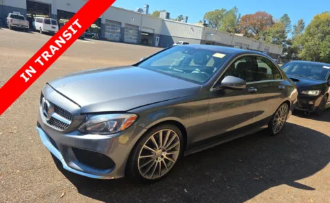Gray 2017 Mercedes-Benz C-Class C 300 for sale in Alvin, TX