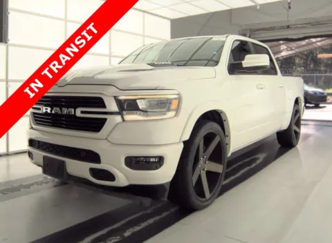 White 2019 Ram 1500 Laramie for sale in Alvin, TX
