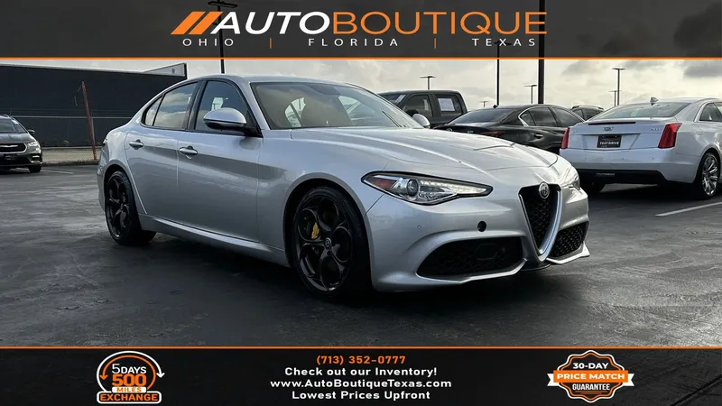 2019 Alfa Romeo Giulia Ti Sport for sale in Alvin, TX