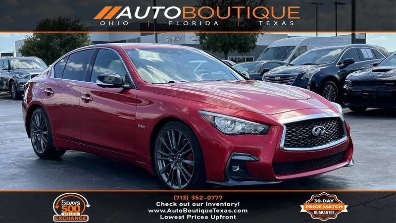 2019 INFINITI Q50 RED SPORT 400 for sale in Alvin, TX