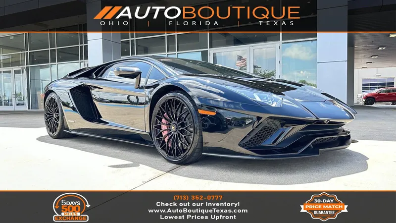 2018 Lamborghini Aventador S for sale in Alvin, TX