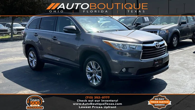 2016 Toyota Highlander XLE for sale in Alvin, TX