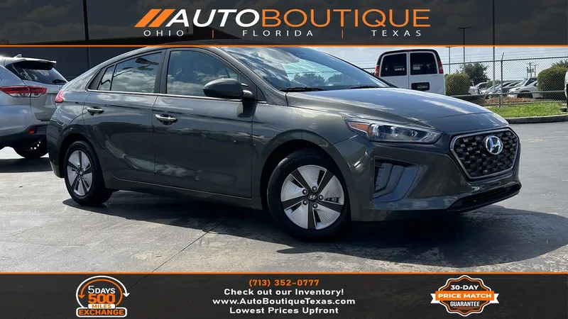2021 Hyundai Ioniq Hybrid Blue for sale in Alvin, TX