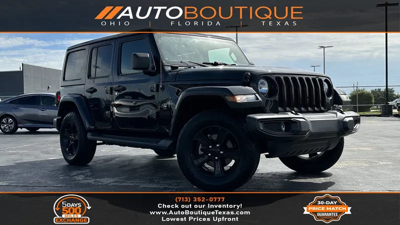 2022 Jeep Wrangler Unlimited Sahara Altitude for sale in Alvin, TX