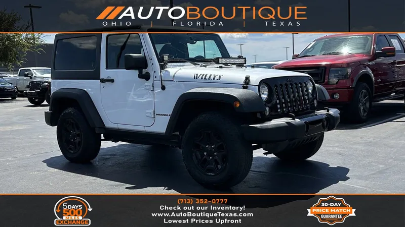 2017 Jeep Wrangler Willys Wheeler for sale in Alvin, TX