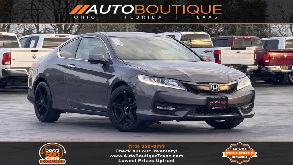 Used 2017 Honda Accord Coupe EX-L V6 for sale in Alvin, TX at Auto