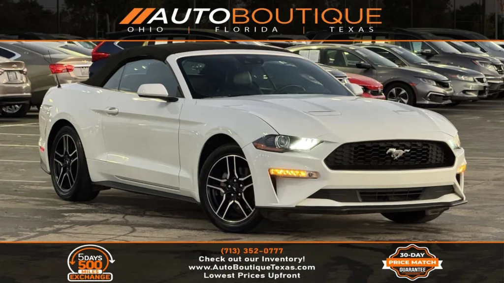 2021 Ford Mustang EcoBoost Premium for sale in Alvin, TX