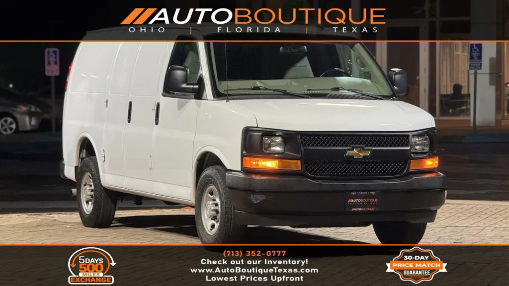 2017 Chevrolet Express Cargo Van for sale in Alvin, TX