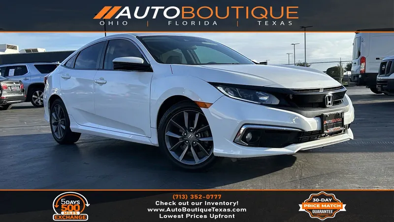 Used 2021 Honda Civic Sedan EX for sale in Alvin, TX at Auto