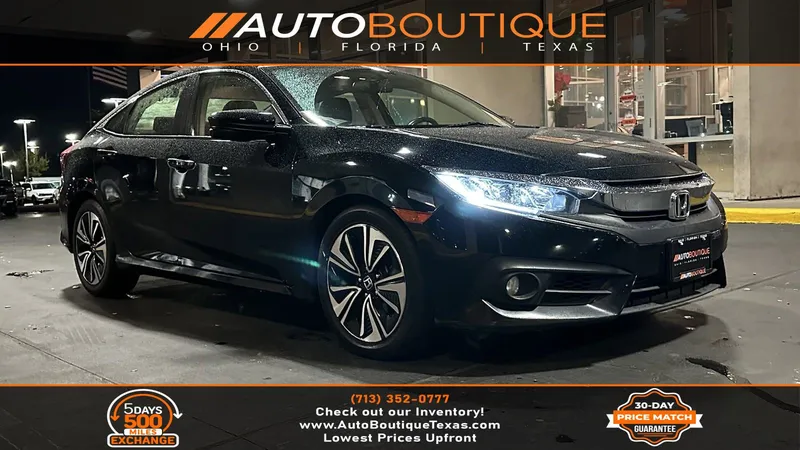Used 2018 Honda Civic Sedan EX-T for sale in Alvin, TX at Auto