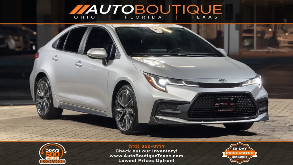 Used 2021 Toyota Corolla SE for sale in Alvin, TX at Auto Boutique