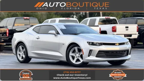 Silver 2017 Chevrolet Camaro 1LT for sale in Alvin, TX
